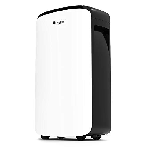 Vacplus 1,500 Sq. Ft. Dehumidifier 30 Pints Dehumidifier with Drain Hose with Effortless Humidity Control for Home Medium Spaces and Basements (Nickname: VA-D1903)