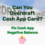 Overdraft Cash App Card - Frugal Reality