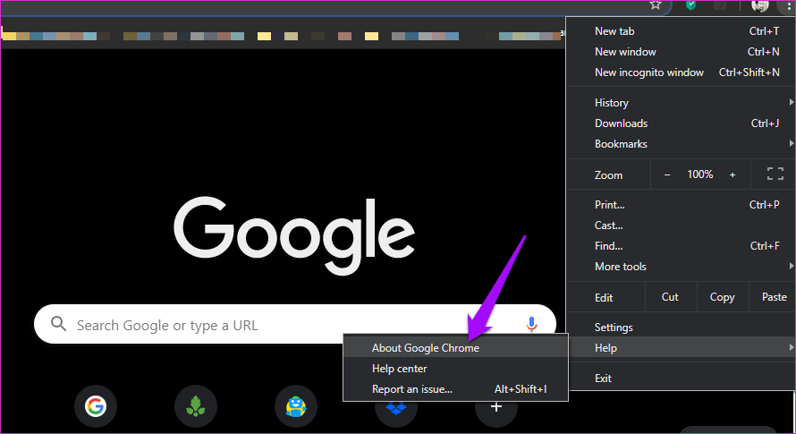 Arreglar la barra de desplazamiento que no aparece en Chrome Error 1