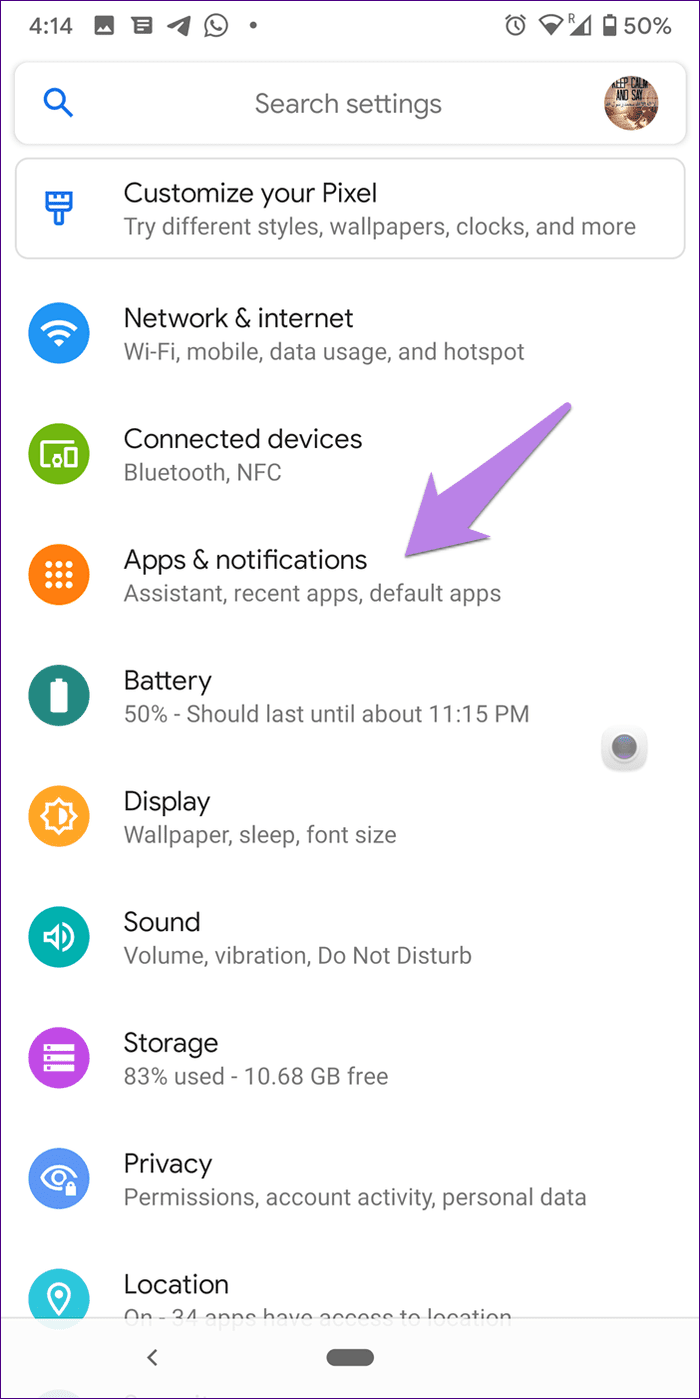 La notificación de llamadas perdidas no funciona en Android 1