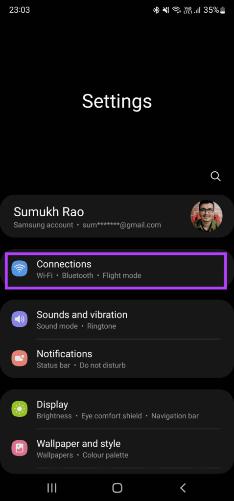 conexiones para compartir audio en teléfonos samsung
