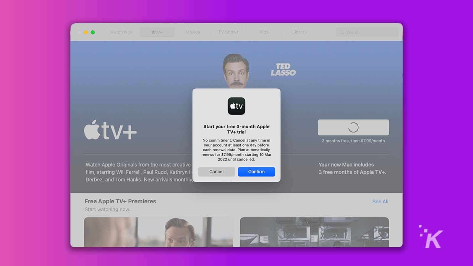 prueba de apple tv en mac