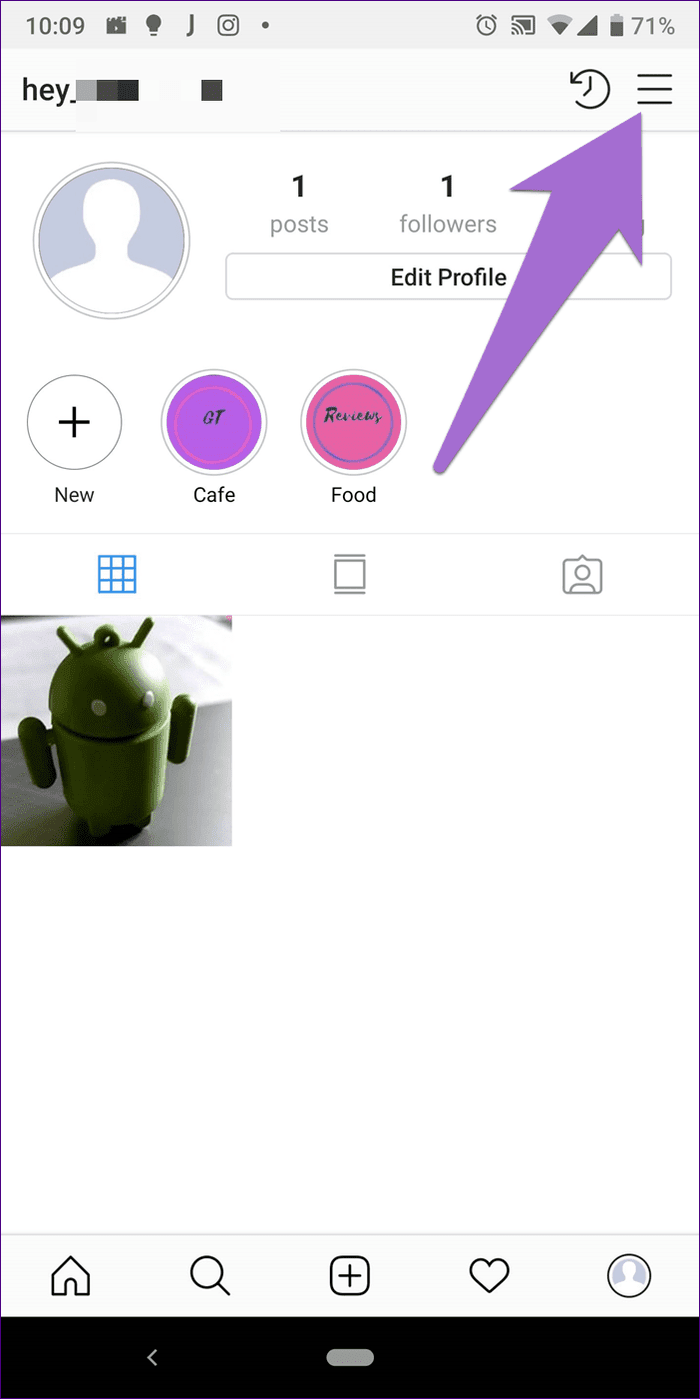 Instagram Eliminar cuenta memorizada 1A