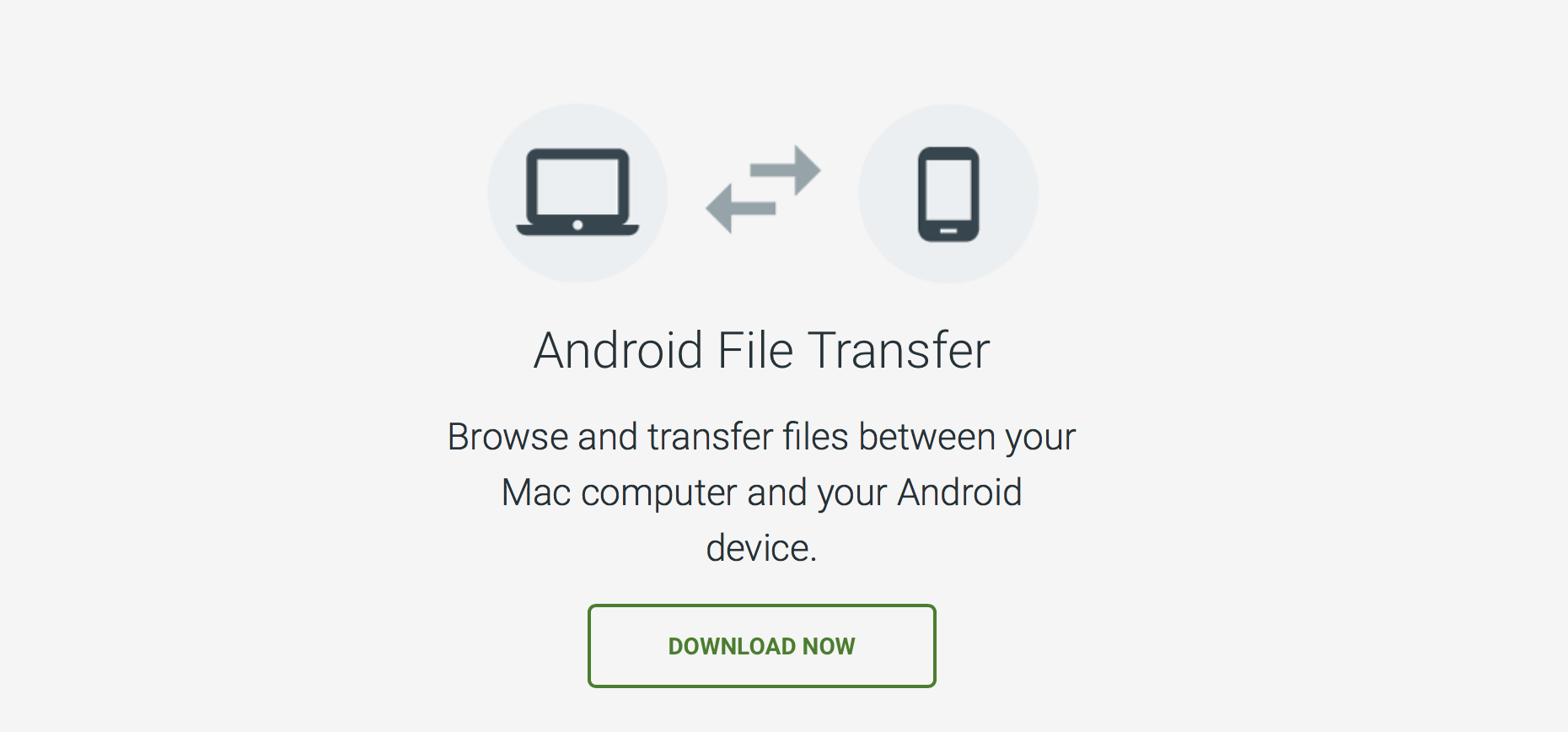 Transferencia de archivos de Android