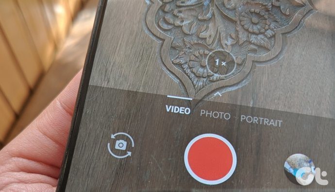 Voltee la cámara mientras graba con Android iPhone
