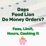 Food Lion Do Money Orders - Frugal Reality
