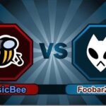 Music Bee Vs Foobar2000 With Logo