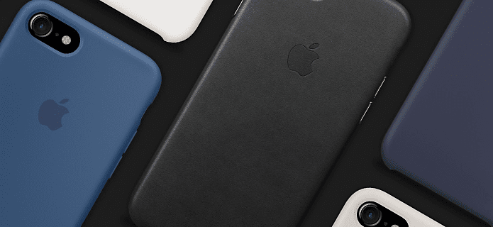Fundas de cuero de silicona para iPhone de Apple