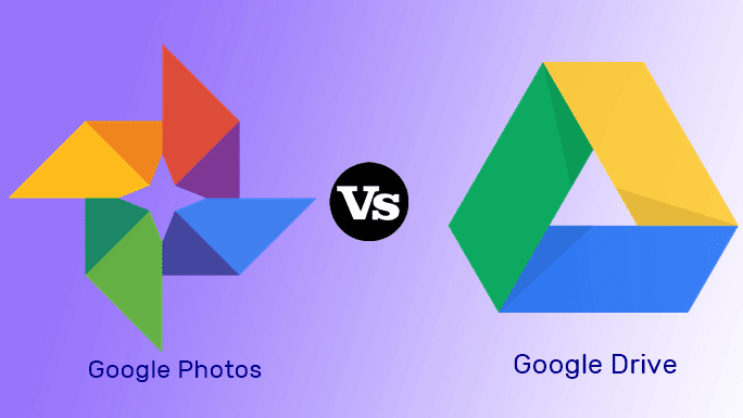 Comparación de Google Fotos y Drive