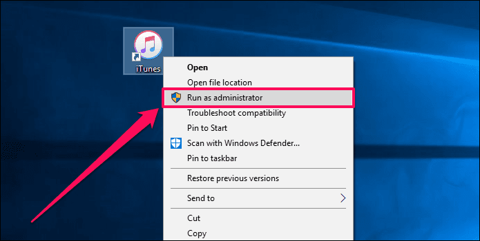 Itunes Windows 10 Correcciones 1