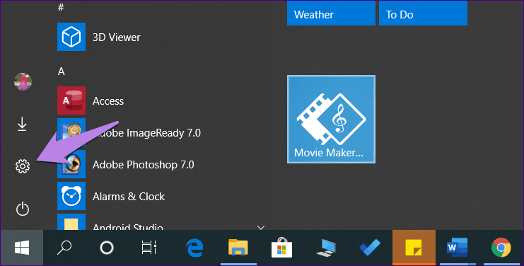 Falta la tarjeta de red de Windows 10 1