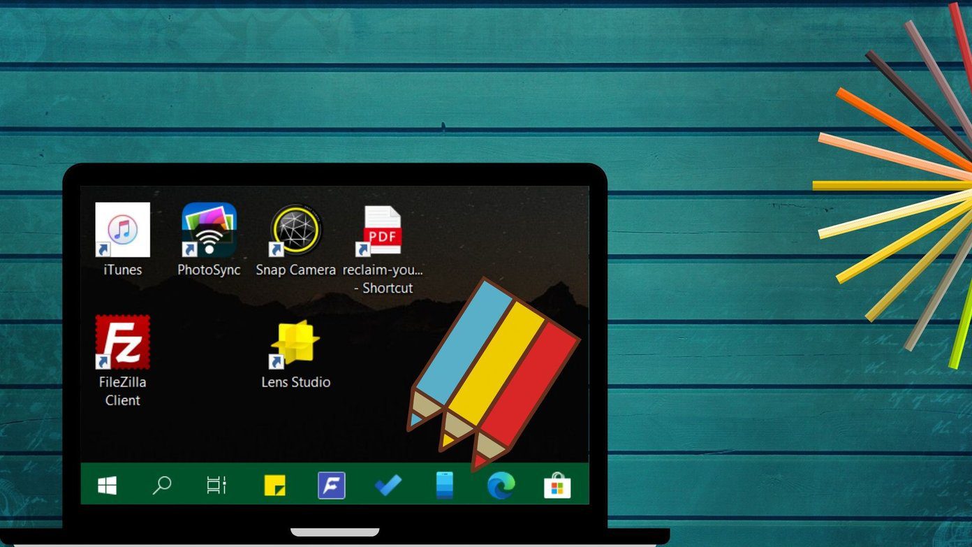 El color de la barra de tareas de Windows 10 no cambia fi