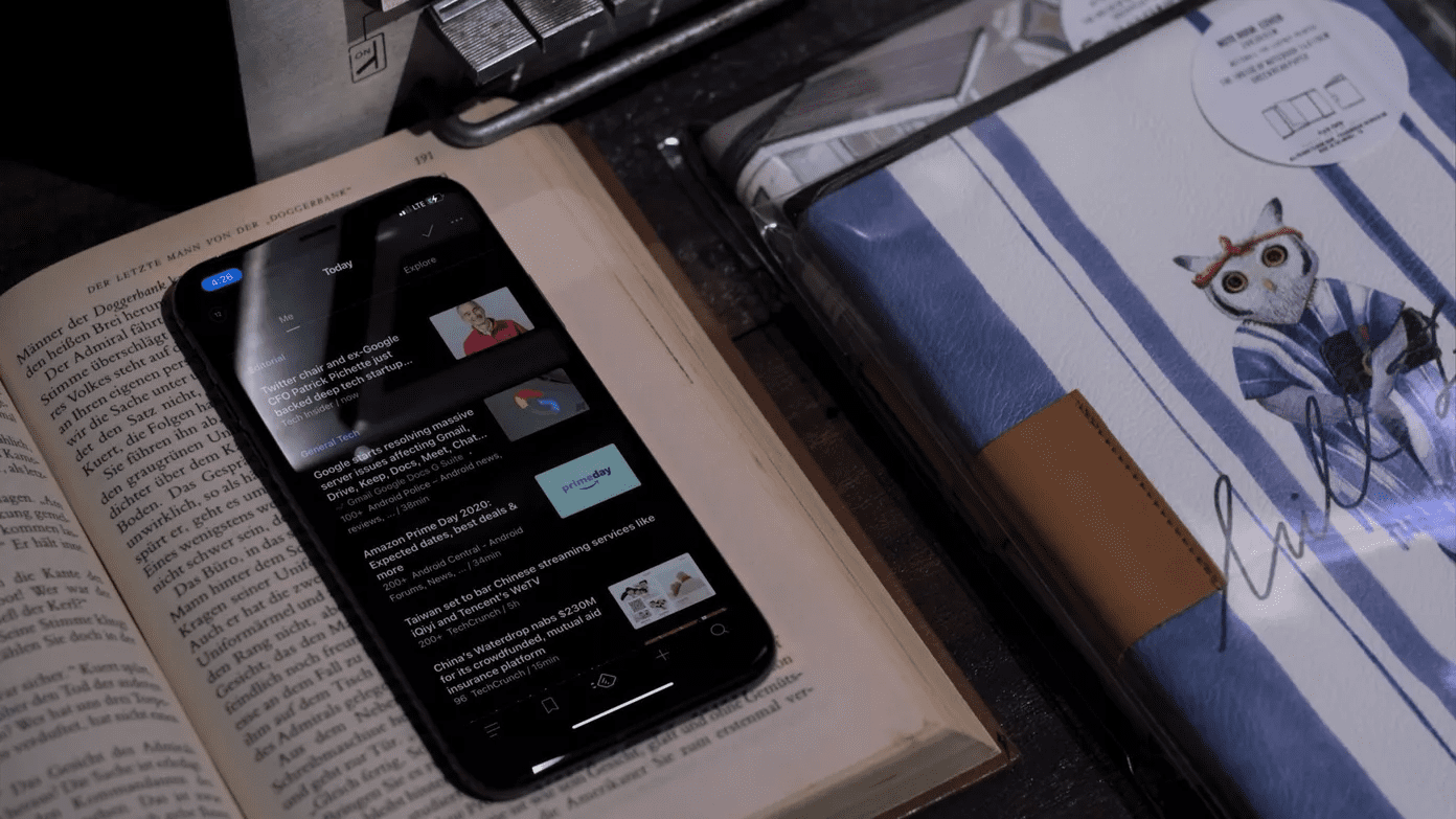 Aplicaciones de lector de RSS para i Phone