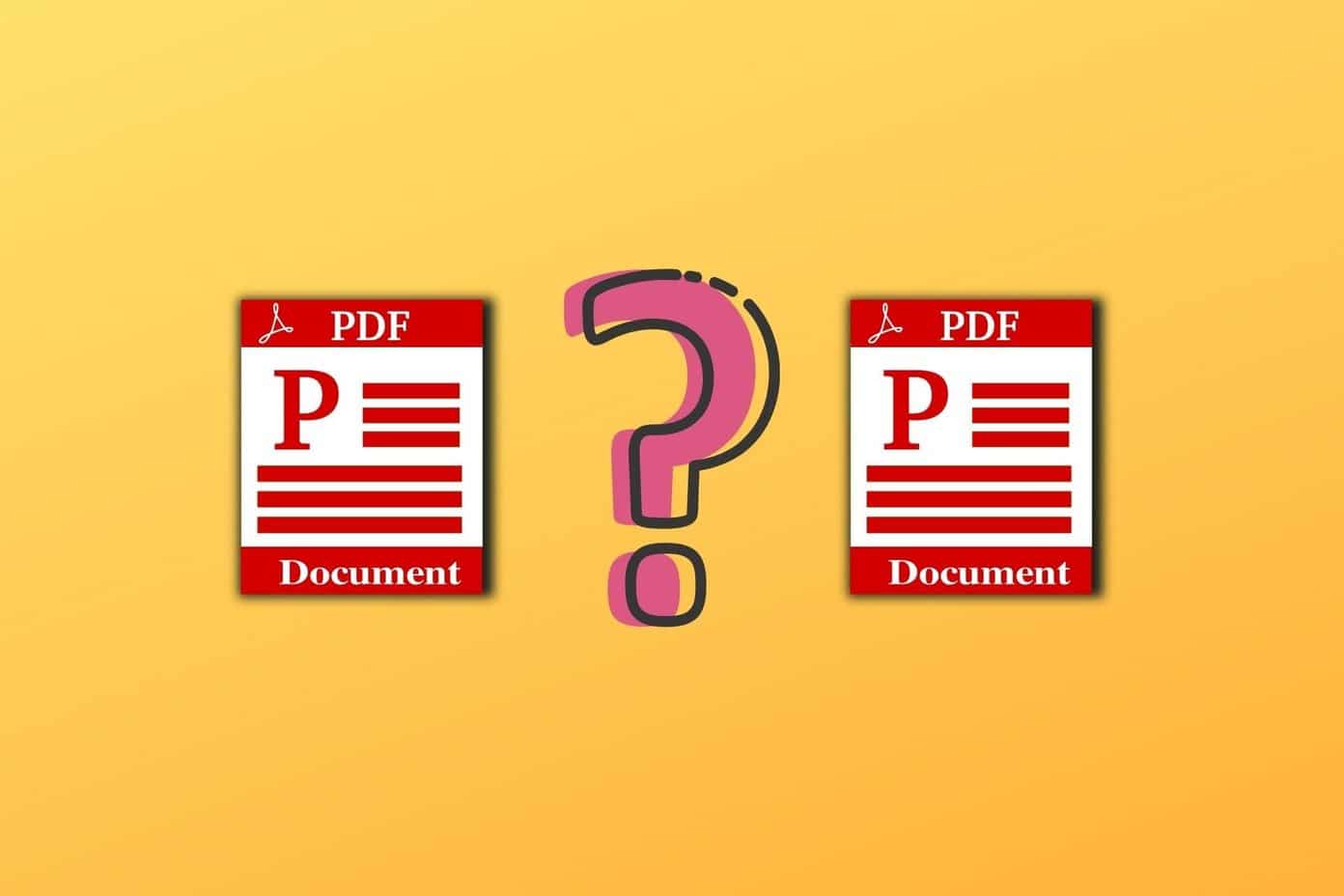 Compara dos archivos PDF uno al lado del otro