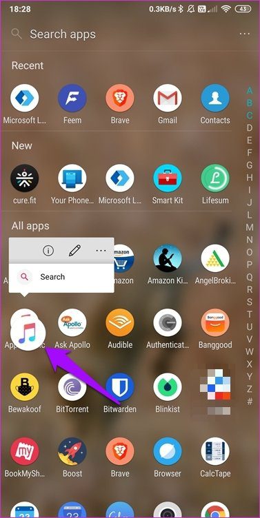 Arreglar iconos de aplicaciones que faltan en Android 1