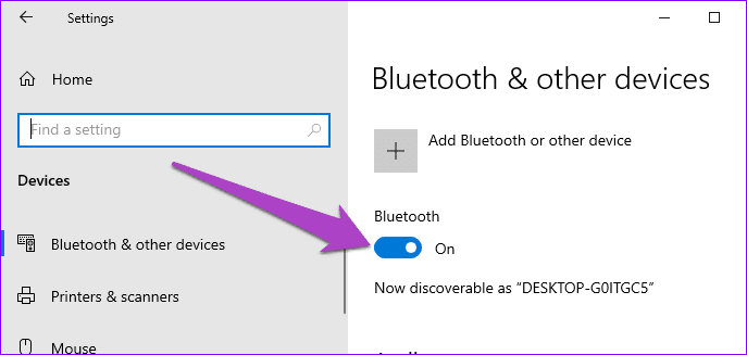 Solución de retraso de Bluetooth de Windows 10 13