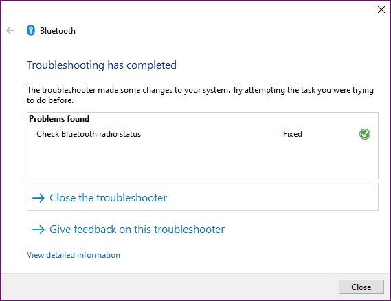 Solución de retraso de Bluetooth de Windows 10 08