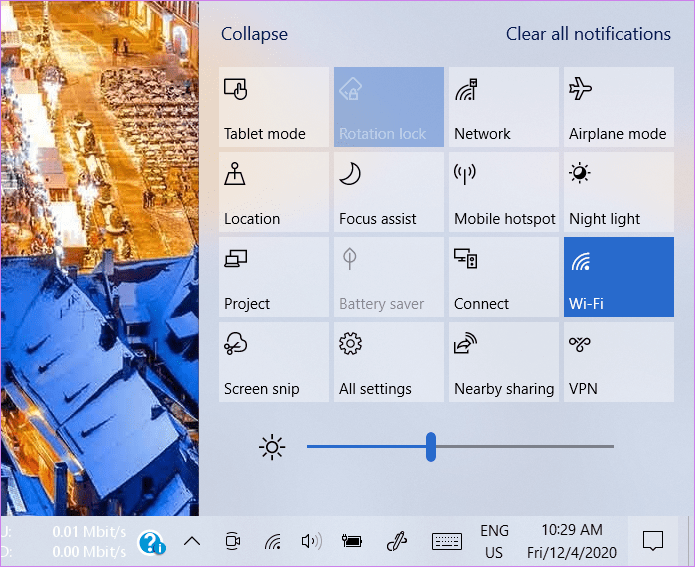 Falta Bluetooth de Windows 10 en Action Center 5