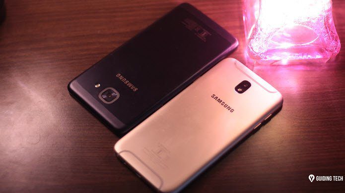 Samsung Galaxy J7 Pro vs.  Galaxia J7 Max 3