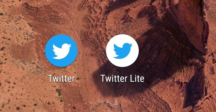 Twitter Contra Twitter Aplicación ligera para Android