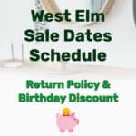 West Elm Sale Dates Schedule - Frugal Reality